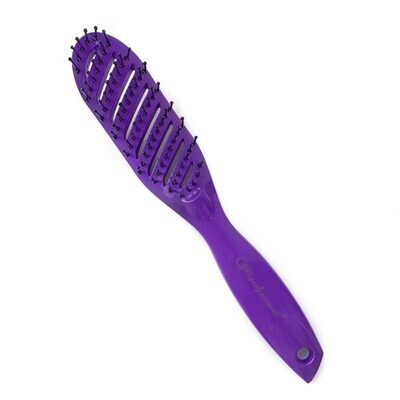 Щетка для укладки волос, 9-рядная фиолетовая