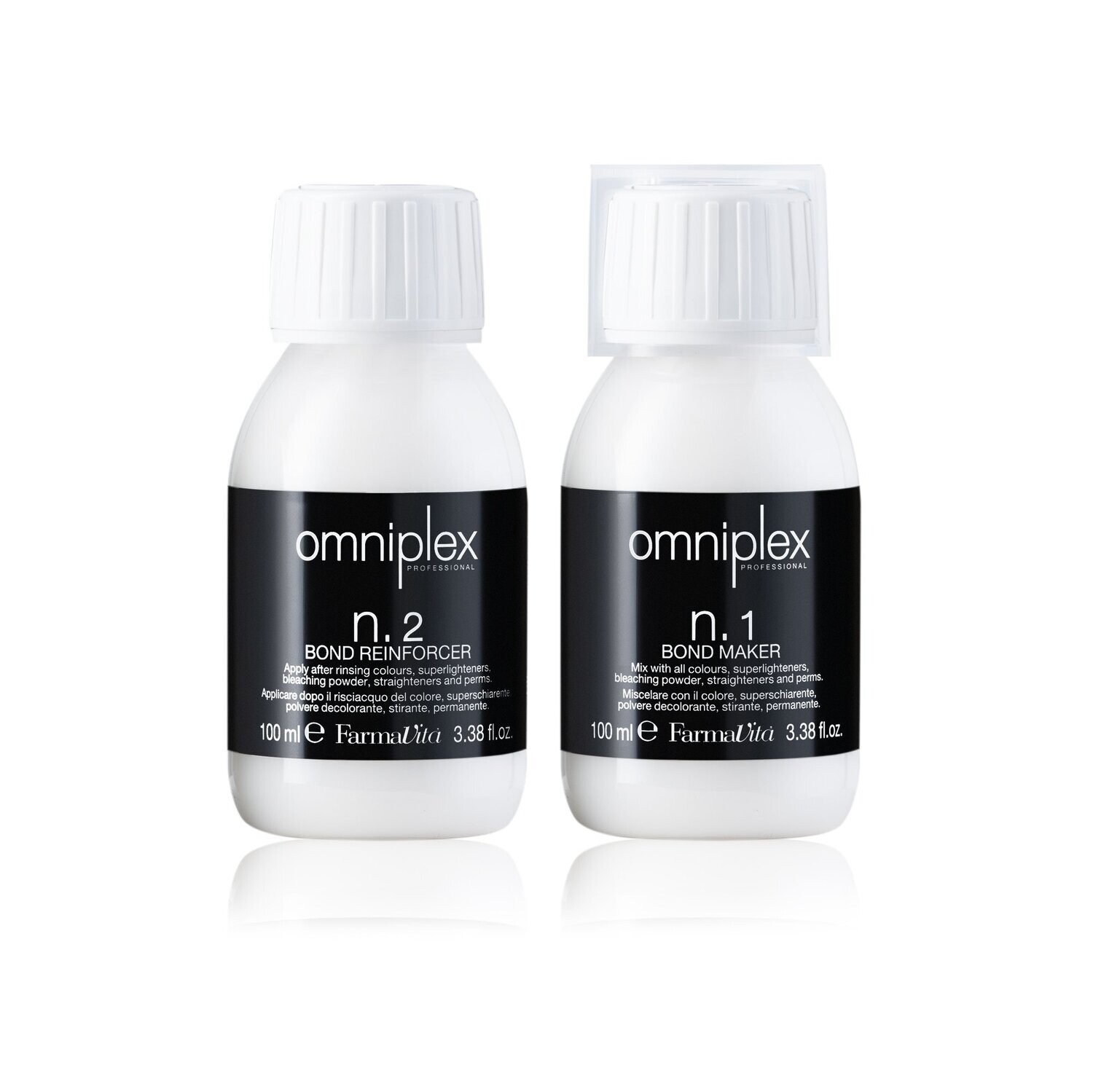 OmniPlex n.1 + n.2 salon kit 100+100ml Система защиты и восстановления волос