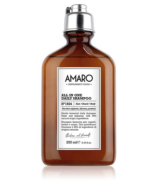 Amaro All in one daily shampoo 250 ml Растительный шампунь №1924