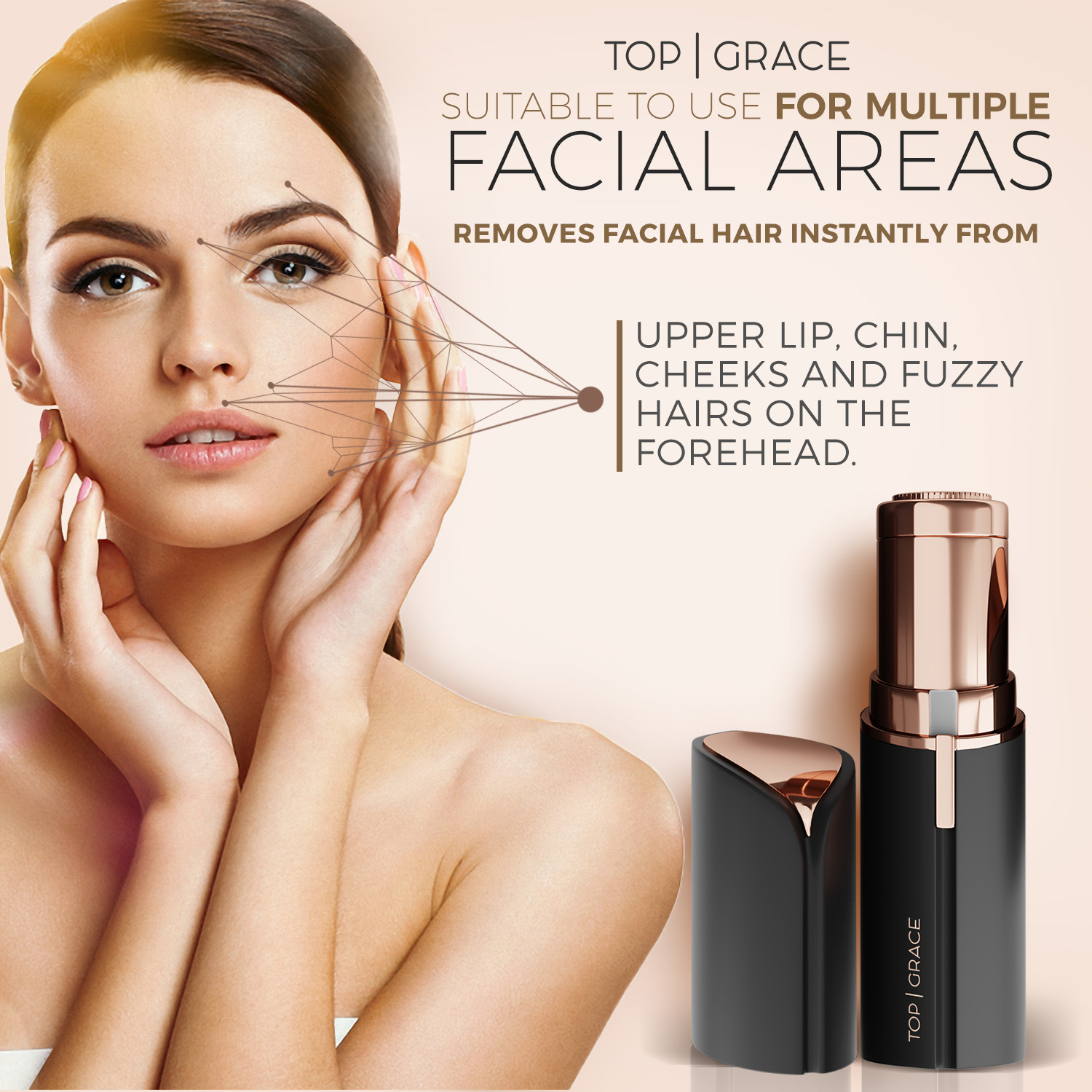Facial Hair Remover for Women By TopGrace
