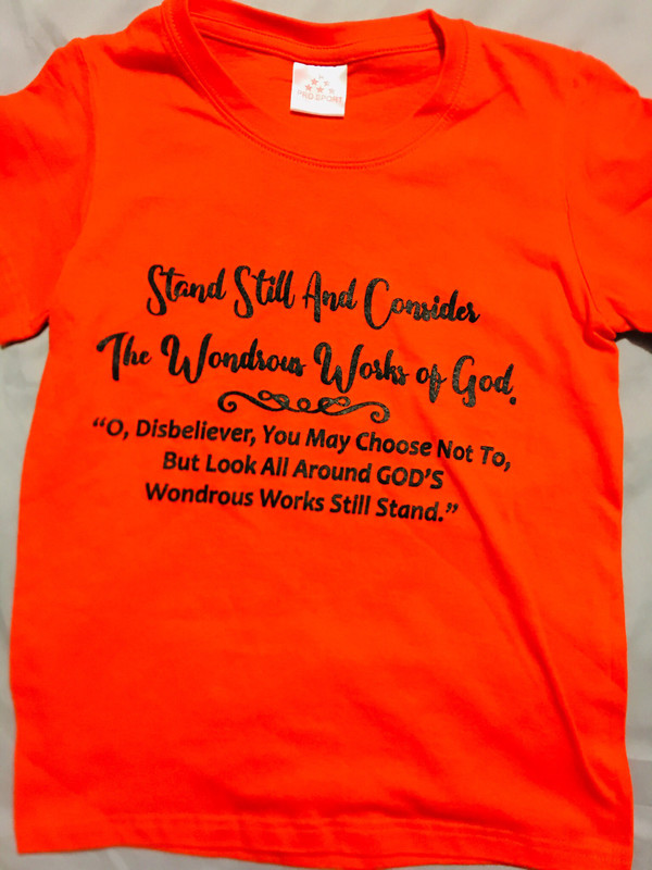 T-shirt Inspirational Quote