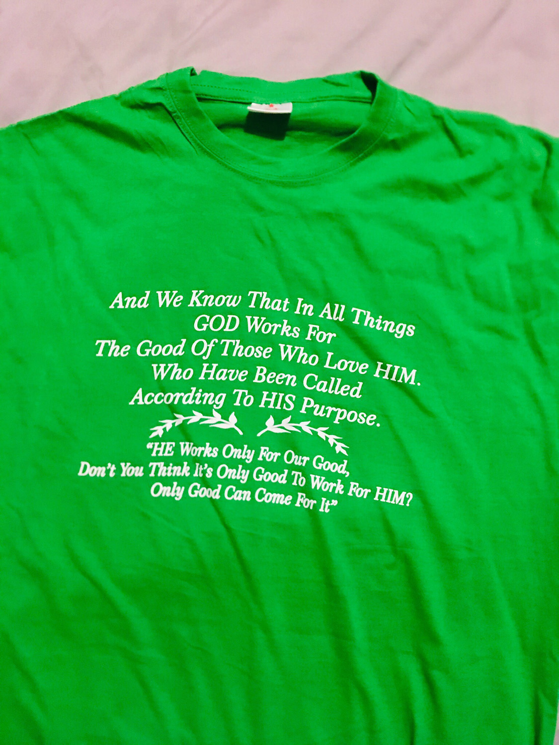 T-shirt Inspirational Quote