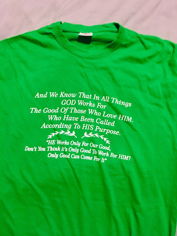 T-shirt Inspirational Quote