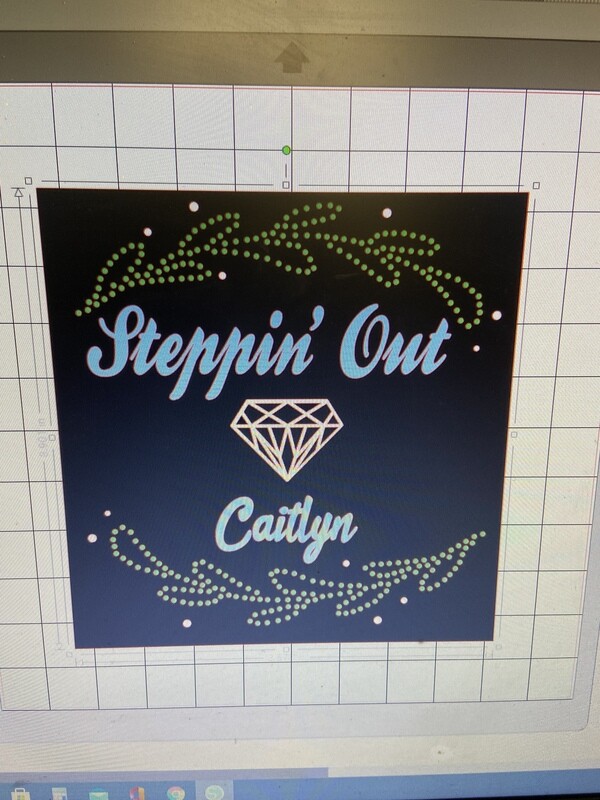 Rhinestone  work