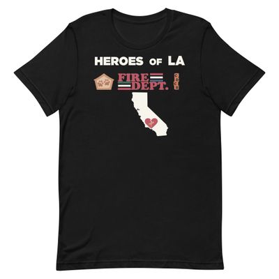 HEROES OF LA t-shirt