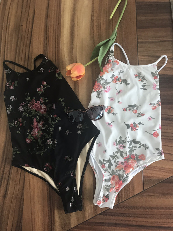 Traje de baño estampado 