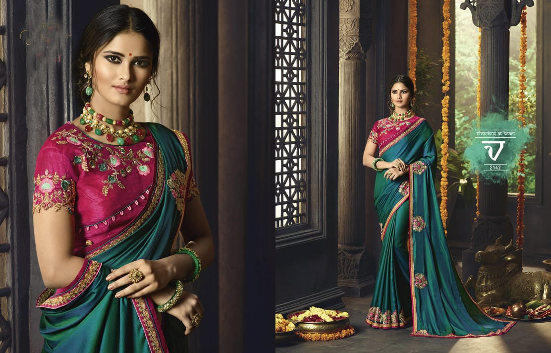 Indian Benaras Art Silk Jari Designer Blouse