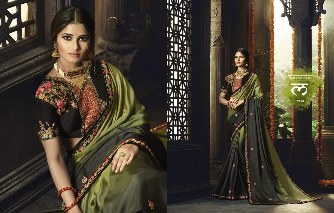 Designer Benaras Art Silk Saree With Exclusive Blouse Piece