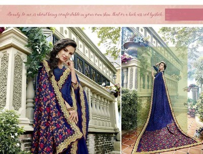 Saree with Ready to wear Blouse