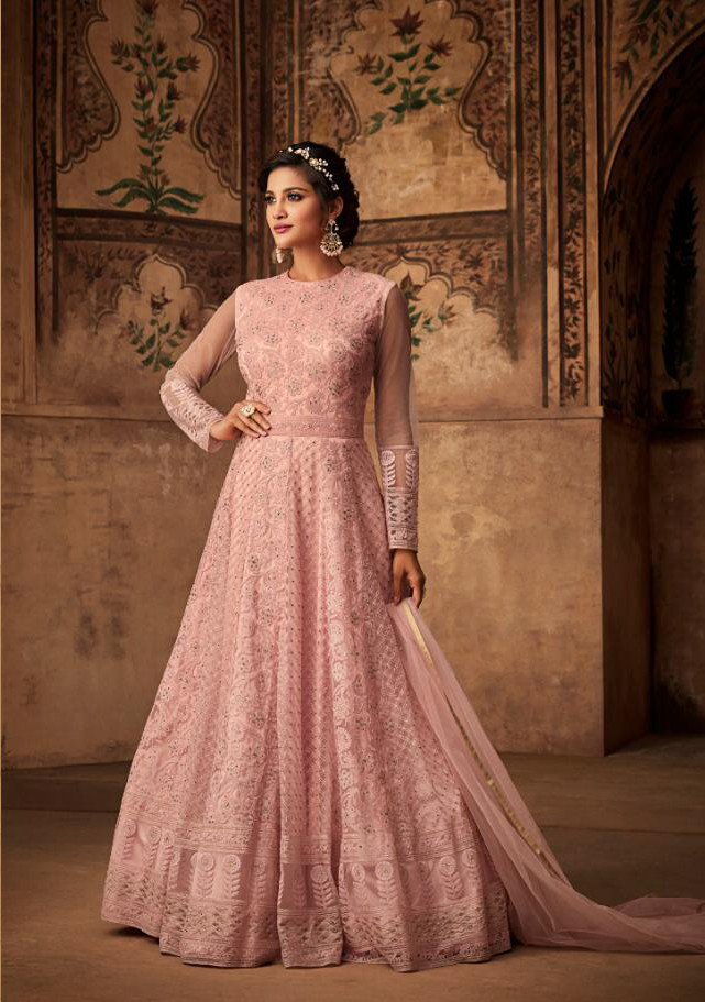 Indian Bollywood Gown Lehenga Style
