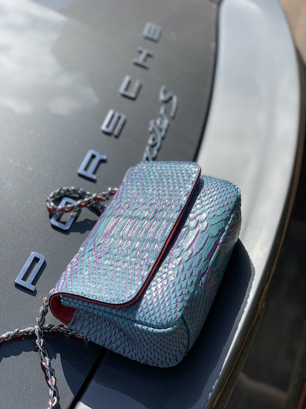 Python Leather Bag 