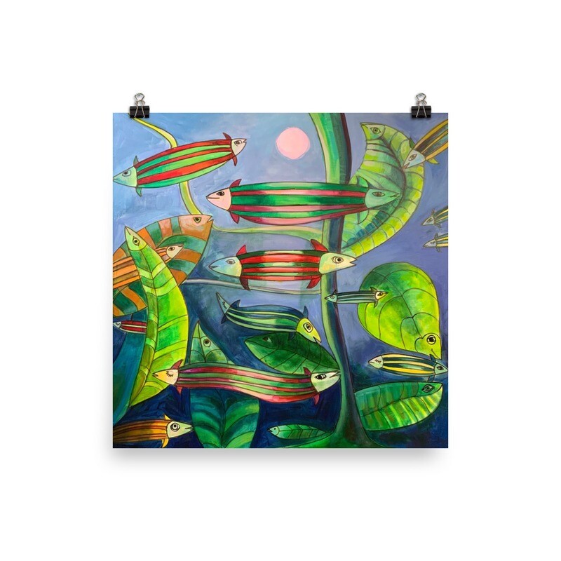  ACQUARIO DEI PESCI PIGIAMA   Poster
