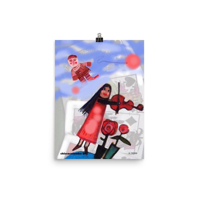  LA ZINGARA   Poster