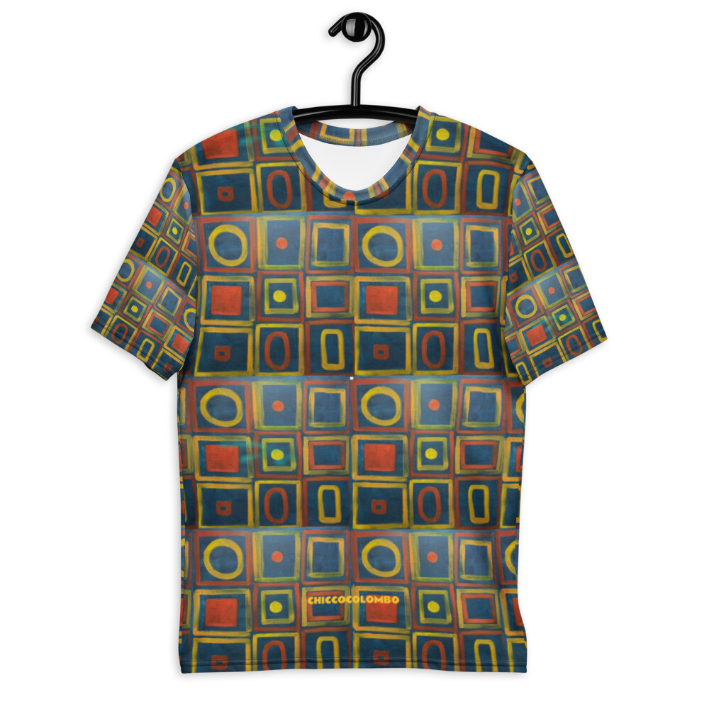 SCACCHIERISSIMA    T-shirt da uomo, Taglia: S