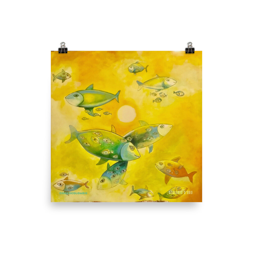   ACQUARIO D'ORO  Poster