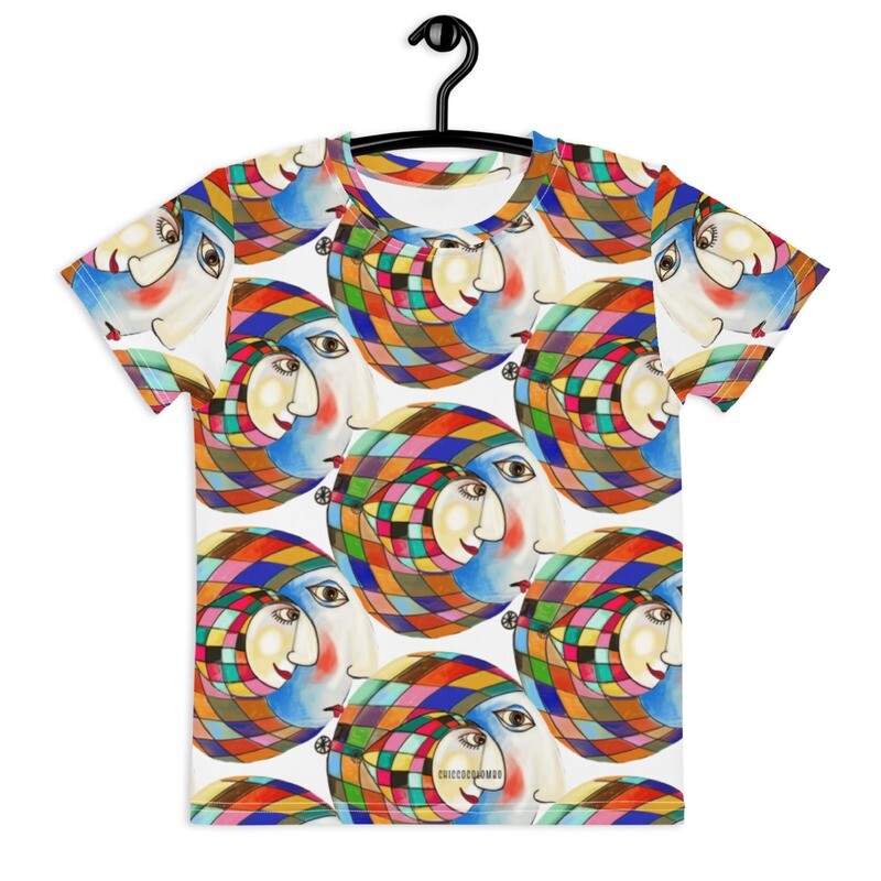 PESCI PALLA T-shirt girocollo per bambini