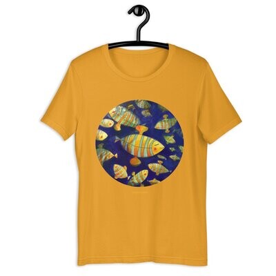 ACQUARIO BLU 
Maglietta unisex manica corta