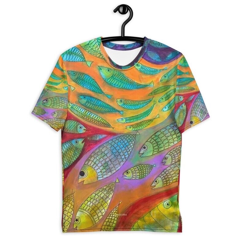 L' ALLEGRIA DELLE SARDINE    T-shirt da uomo