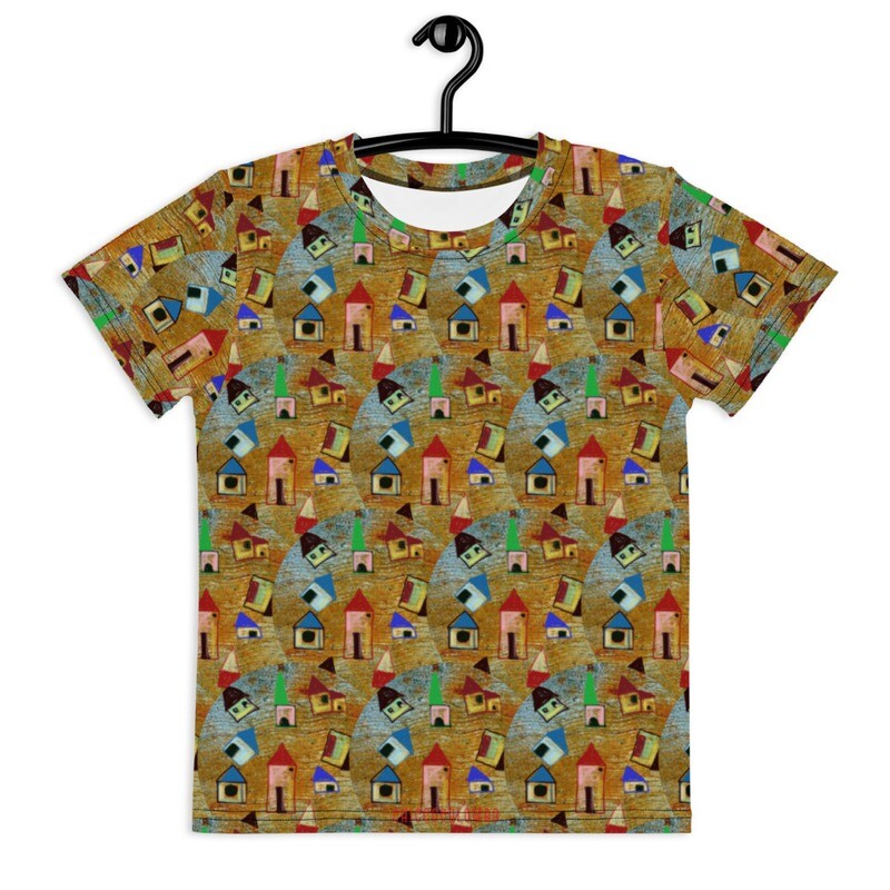 CASETTINE    T-shirt girocollo per bambini