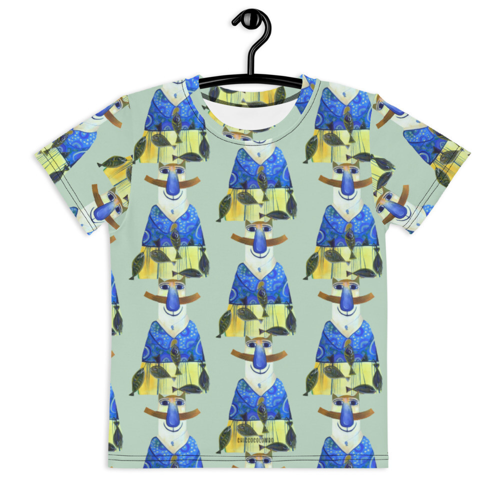 GATTUCCI    T-shirt girocollo per bambini, Taglia: 2T