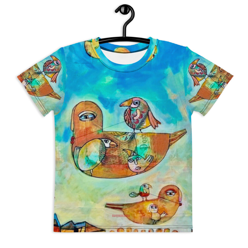 VOLATILI  T-shirt girocollo per bambini, Taglia: 2T