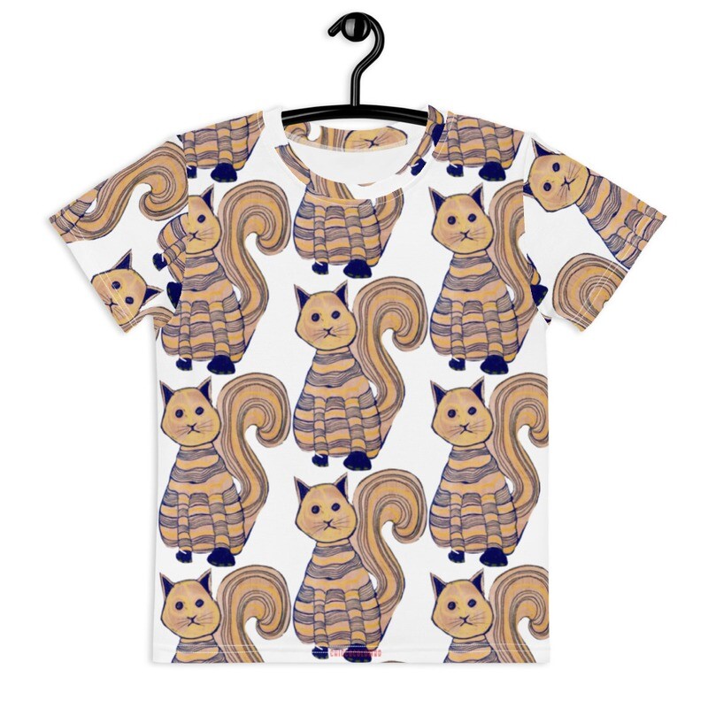GATTICO - T-shirt girocollo per bambini