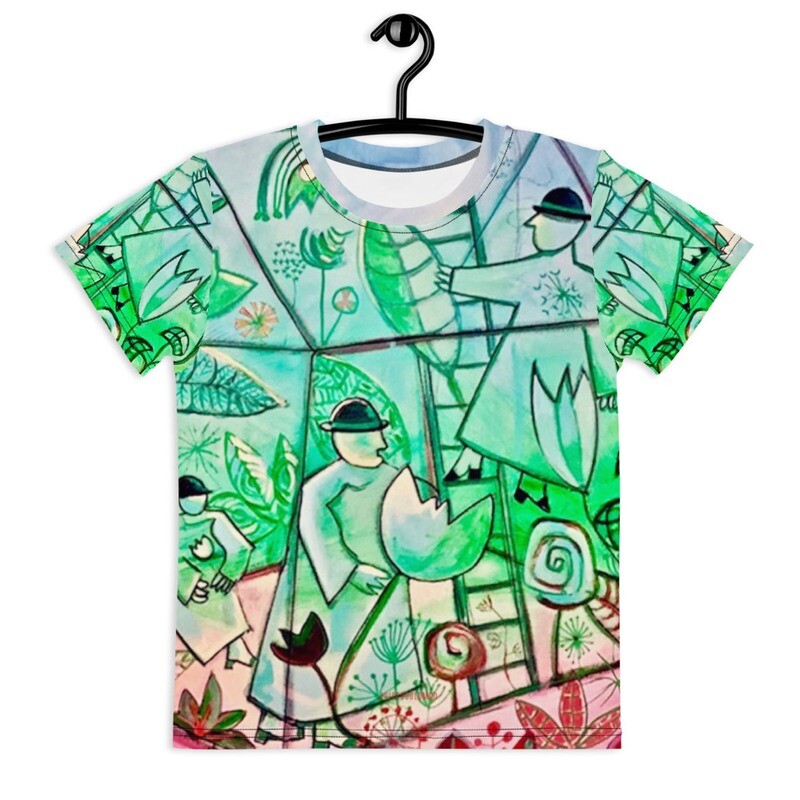 CASA VEGETALE  T-shirt girocollo per bambini