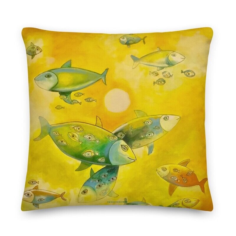 ACQUARIO D'ORO   Cuscino Premium