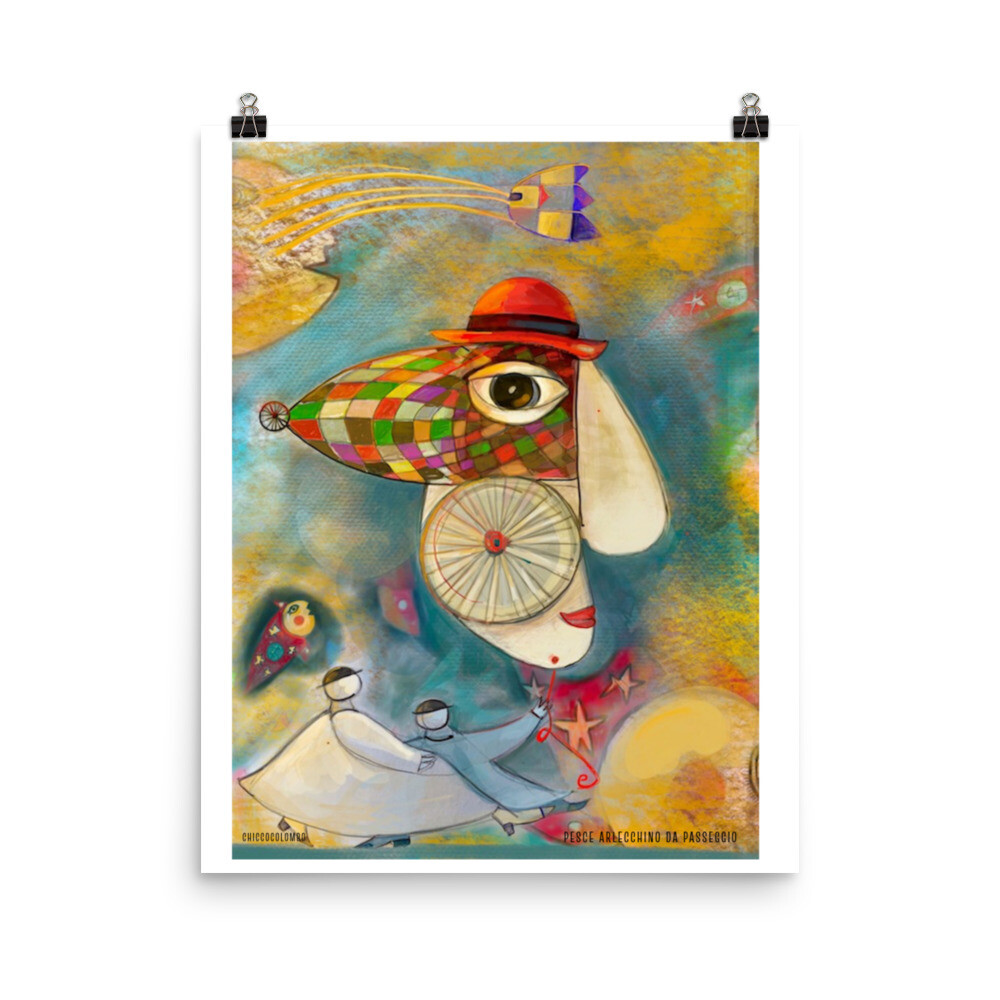 PESCE ARLECCHINO  Poster