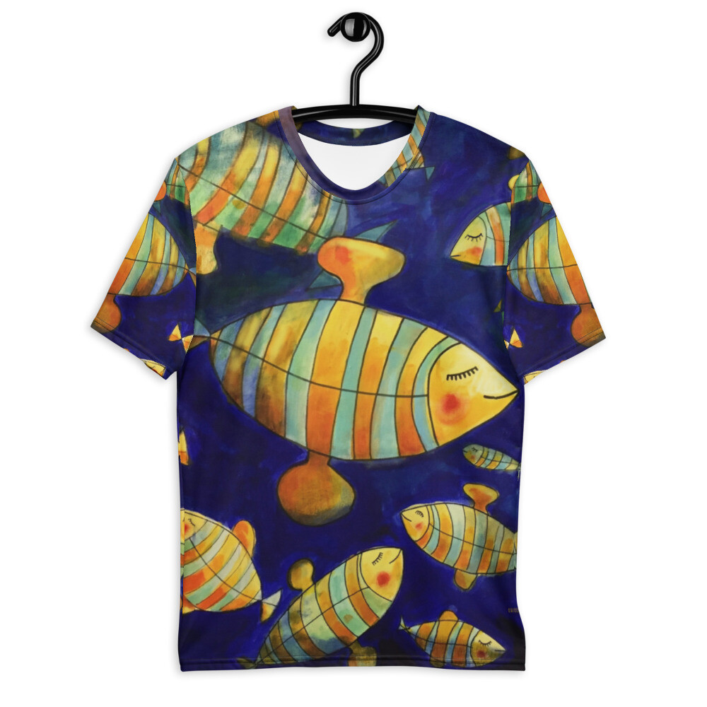 ACQUARIO BLU T-shirt da uomo, Taglia: XS