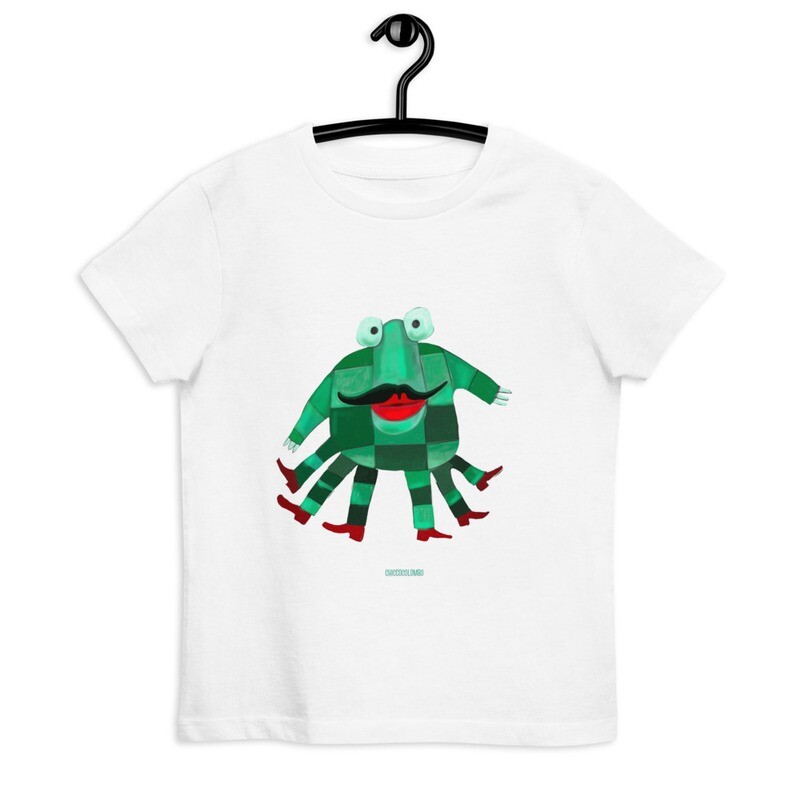 RANOCCHIO  T-shirt in cotone organico per bambini