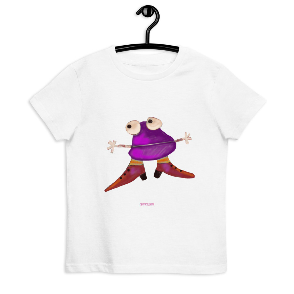 VIOLETTA     T-shirt in cotone organico per bambini