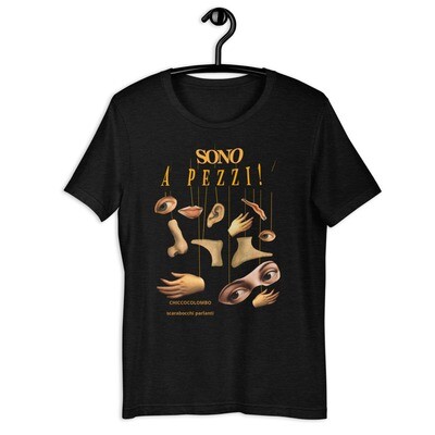  A PEZZI    Maglietta unisex manica corta