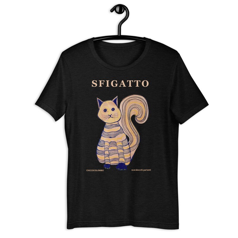 SFIGATTO    Maglietta unisex manica corta