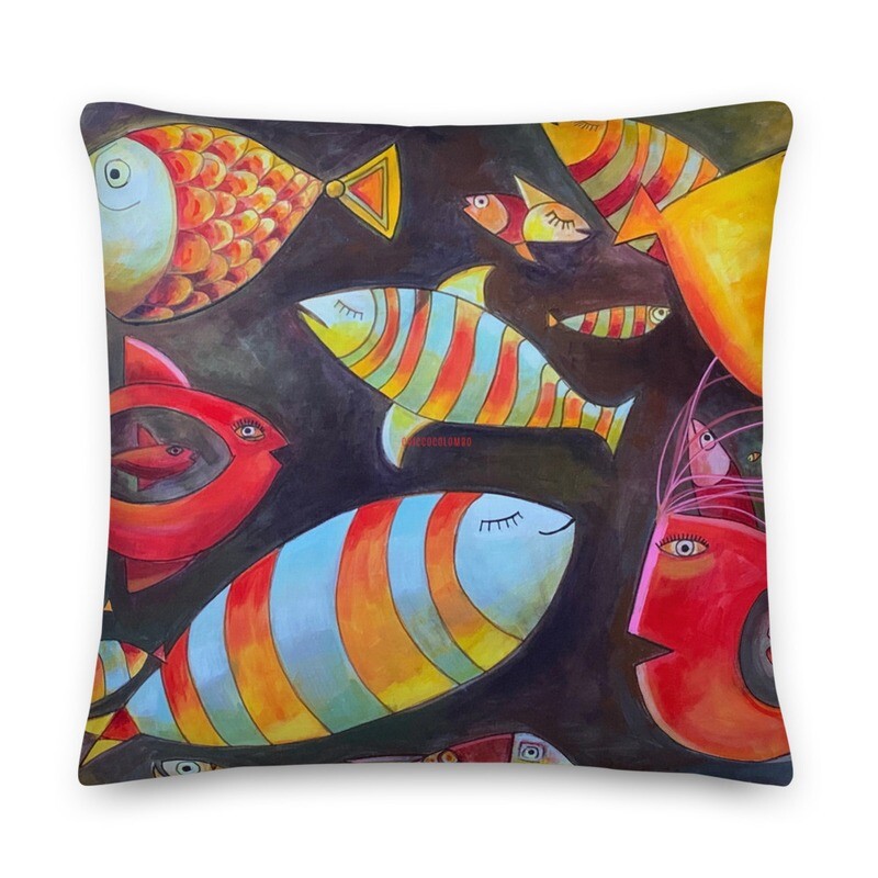 ACQUARIO MAGICO  Cuscino Premium