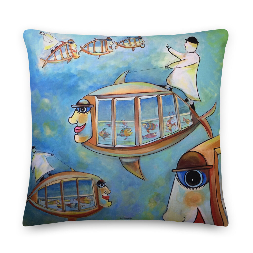 TRASPORTATORI D'ACQUA    Cuscino Premium