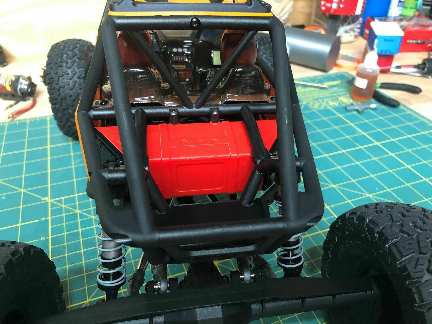 STL (DIY 3DP) - Axial Capra - Fuel Cell RX Holder