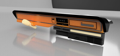 STL (DIY 3DP) - Vaterra Ascender F100 Interior