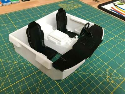 STL (DIY 3DP) - Traxxas TRX4 Sport Interior