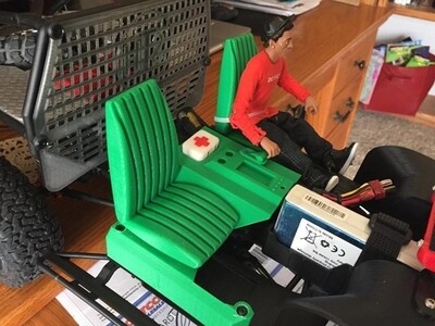 STL (DIY 3DP) - Axial SCX-10.2 XJ Interior (LEXAN BODY)