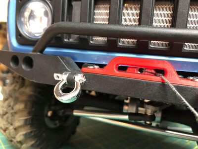 STL (DIY 3DP) -  Redcat Gen 8 Internally Spooled Servo Winch Mount