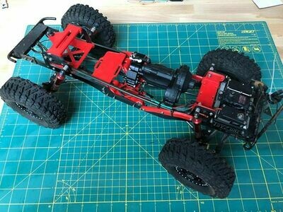 STL (DIY 3DP) - ToyZuki v1 SCX-10.2 Transmission Adaptation