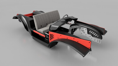 STL (DIY 3DP) - Proline Power Wagon Printed Parts Set for V1W M1/M2