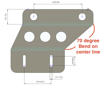 DIY (Do it Yourself) RZR s900 Bed Box Bracket Template (DXF for Machine)