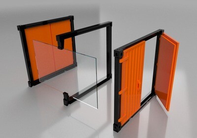 STL (DIY 3DP) - SCX-24 Stackable Display Shipping Container
