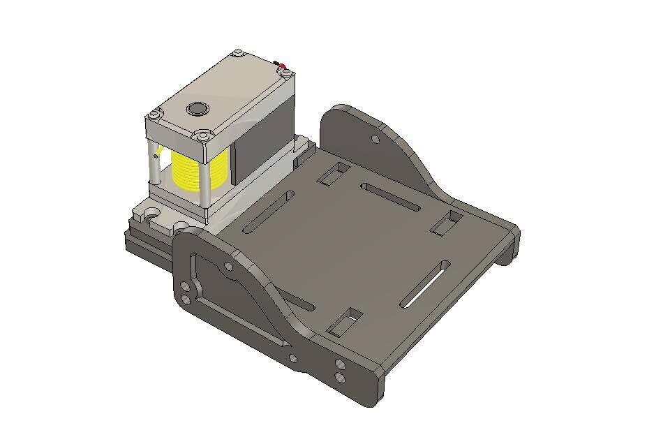 V1W Z-Pro (Battery/ESC Mount Front w/Servo Winch Mount)
