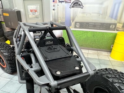 STL (DIY 3DP) - UTB18: Large Rear Electronics box and Cage Replacement