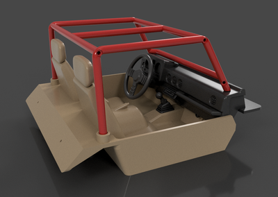 STL (DIY 3DP) - Proline Sumo-L Body (PRO3609-00): Interior