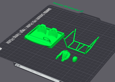 STL (DIY 3DP) - Redcat Ascent18: Interior