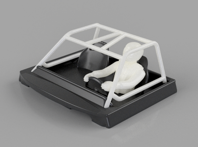 STL (DIY 3DP) - Redcat Ascent18: Interior
